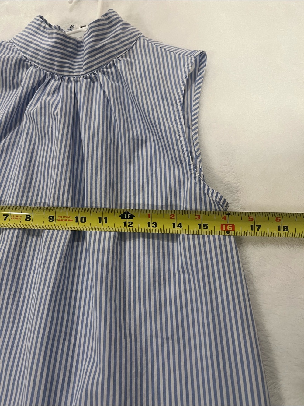 Who What Wear Striped Tiered Maxi Dress - Size Small - Picture 7 of 8